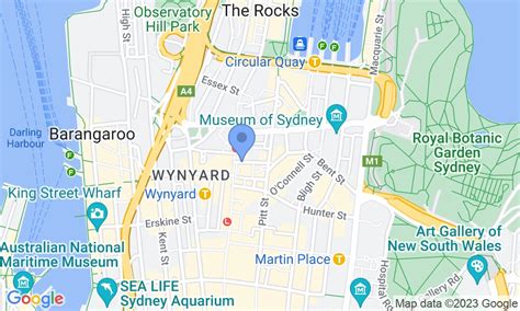 bond street sydney map.